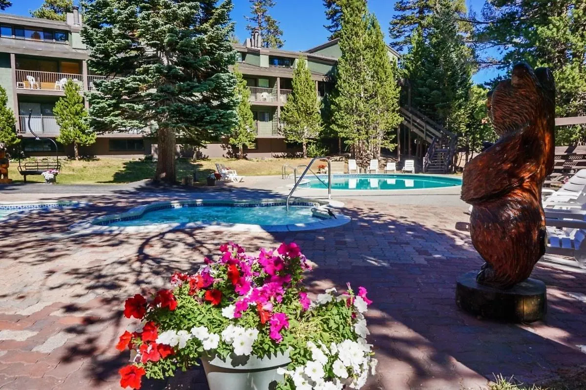 St Anton Wooded View 2-Bedroom Condos With Ski Lockers Mammoth Lakes